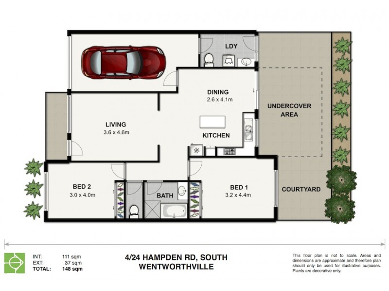 4/24 Hampden Road, South Wentworthville NSW 2145 Floorplan