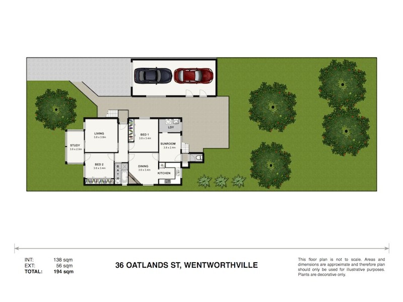 36 Oatlands Street, Wentworthville NSW 2145 Floorplan