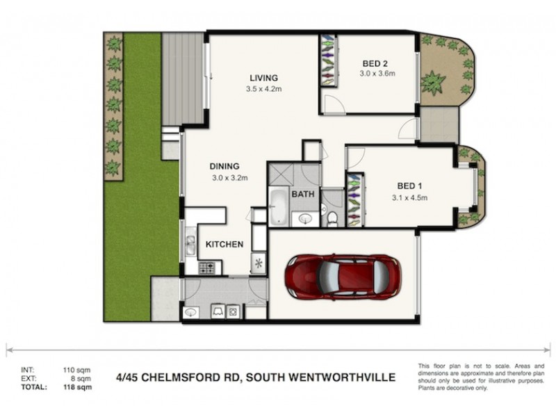 4/45 Chelmsford Road, South Wentworthville NSW 2145 Floorplan