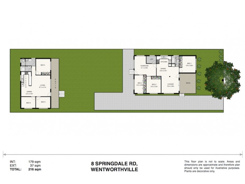8 Springdale Road, Wentworthville NSW 2145 Floorplan
