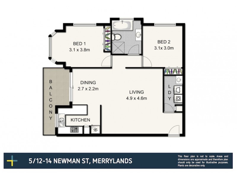 5/12-14 Newman Street, Merrylands NSW 2160 Floorplan