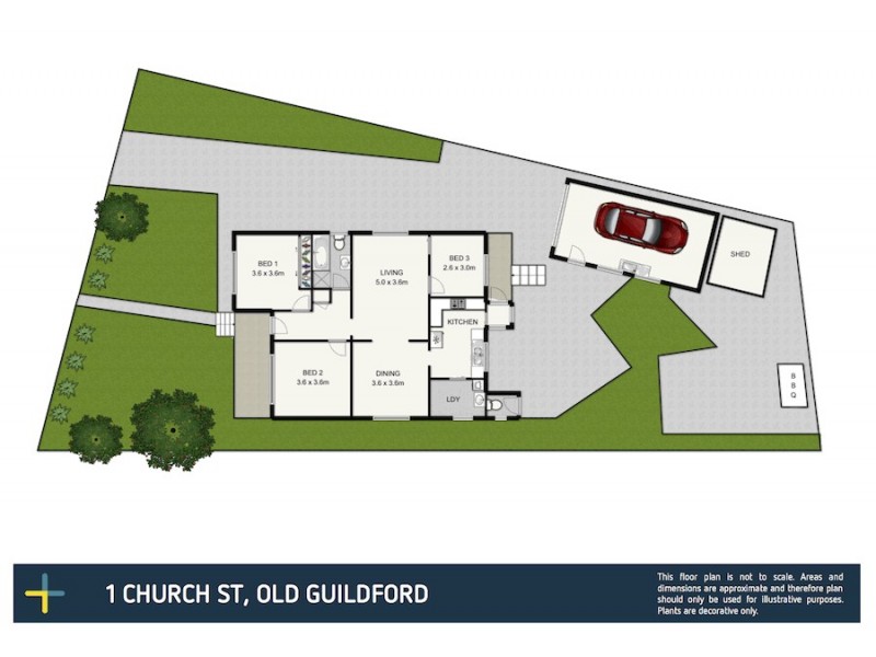 1 Church Street, Guildford NSW 2161 Floorplan