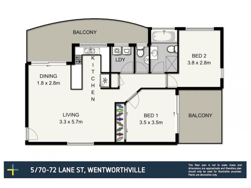 5/70-72 Lane Street, Wentworthville NSW 2145 Floorplan