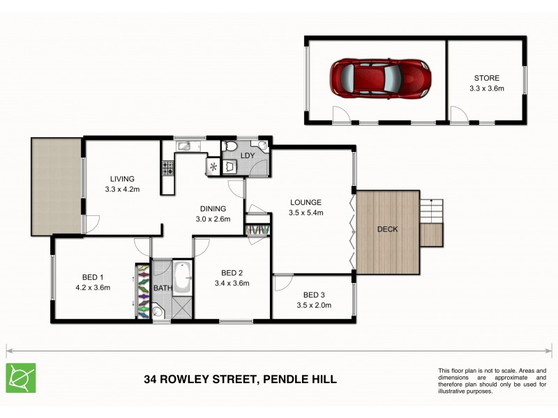 34 Rowley Street, Pendle Hill NSW 2145 Floorplan
