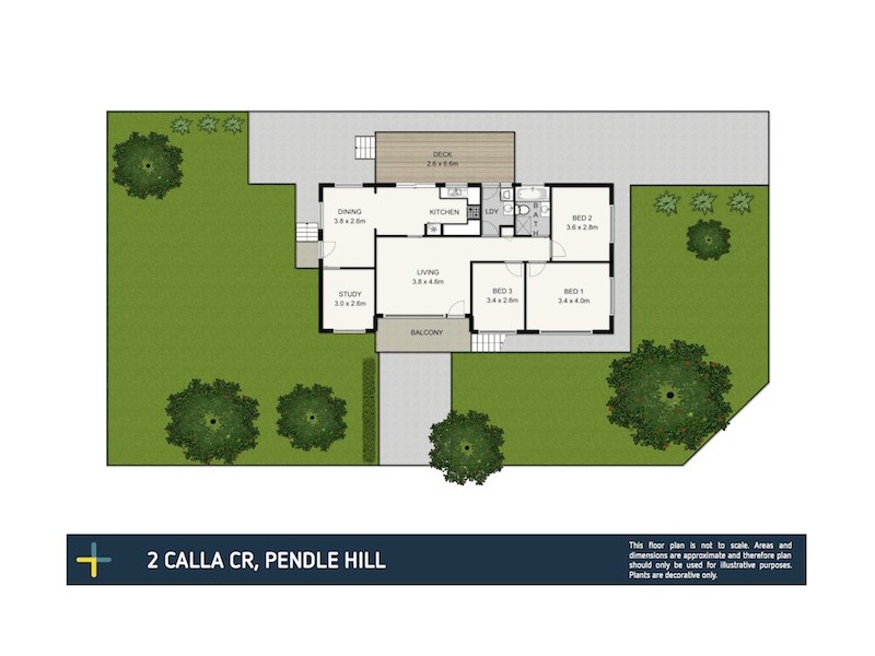 2 Calla Grove, Pendle Hill NSW 2145 Floorplan