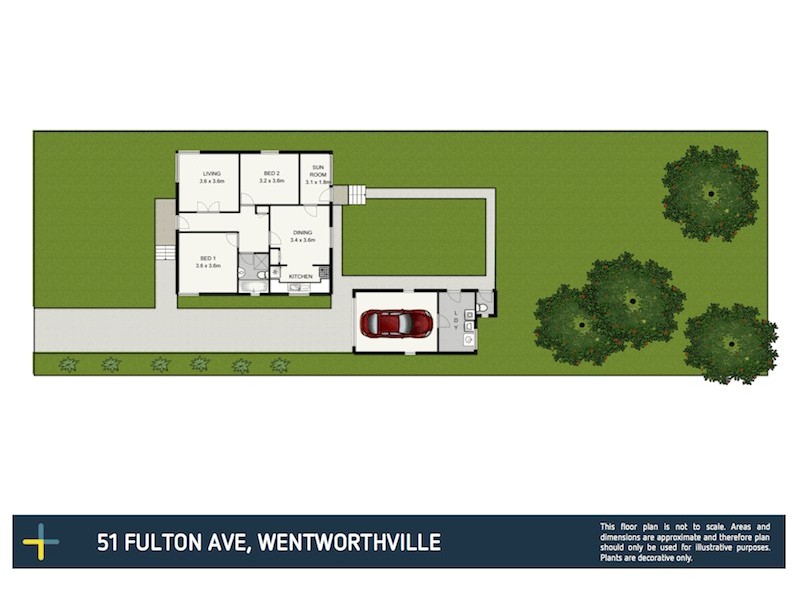 51 Fulton Avenue, Wentworthville NSW 2145 Floorplan