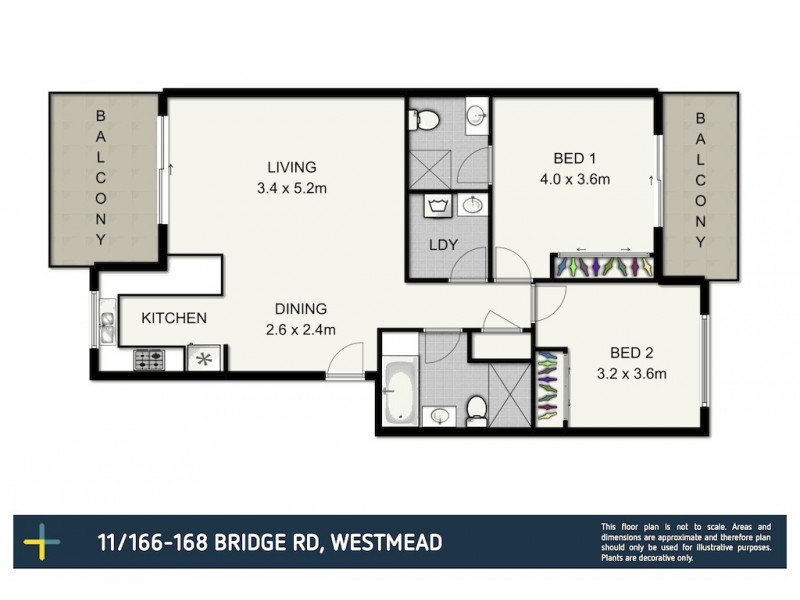 11/166-168 Bridge Road, Westmead NSW 2145 Floorplan