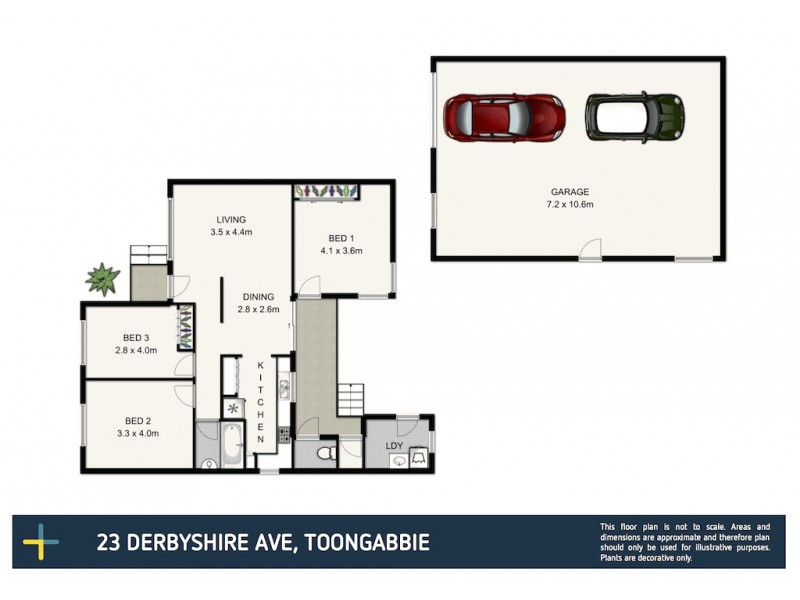 23 Derbyshire Avenue, Toongabbie NSW 2146 Floorplan