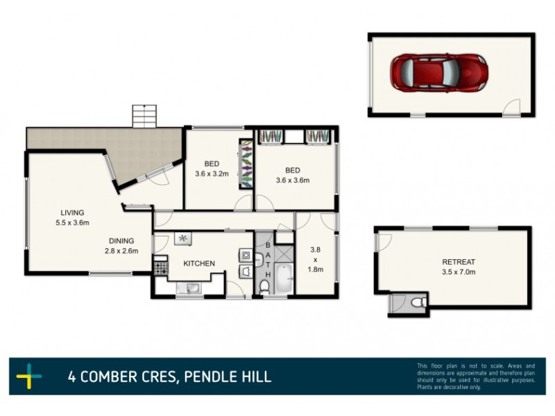 4 Comber Crescent, Pendle Hill NSW 2145 Floorplan