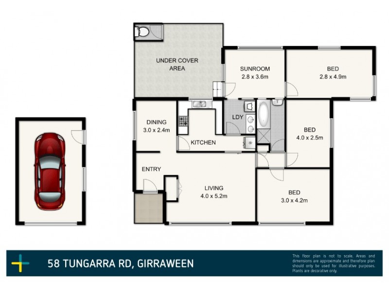 58 Tungarra Road, Girraween NSW 2145 Floorplan