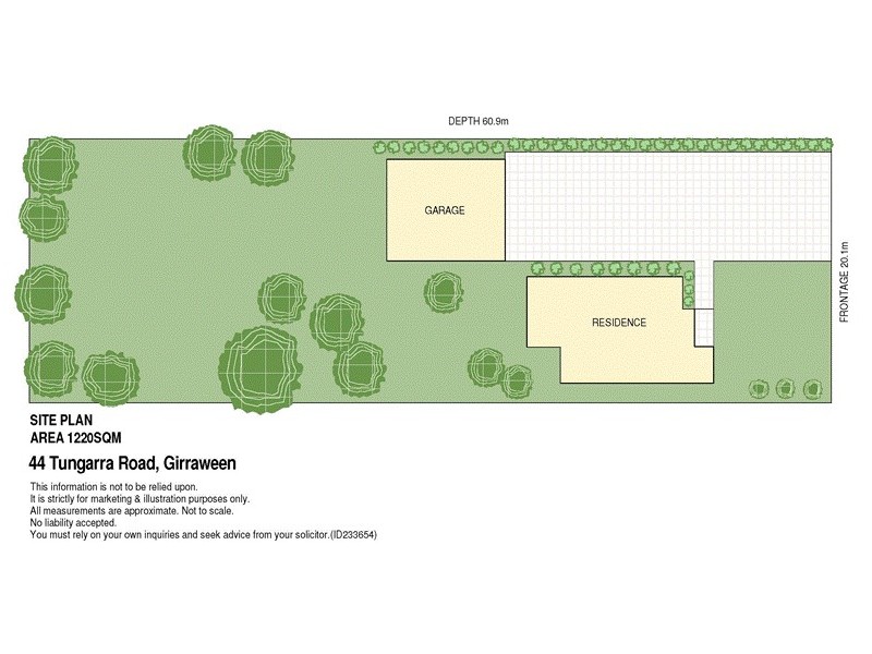 44 Tungarra Road, Girraween NSW 2145 Floorplan