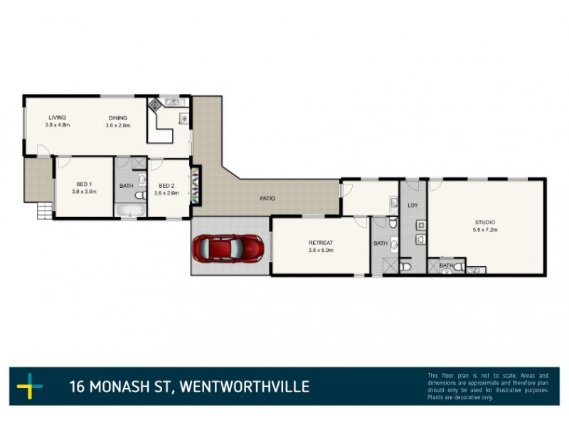 16 Monash Street, Wentworthville NSW 2145 Floorplan