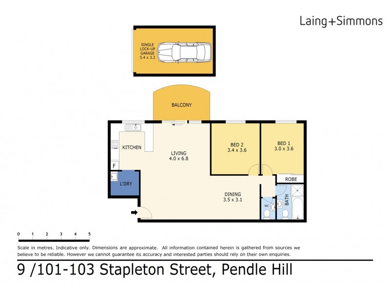 9/101-103 Stapleton Street, Pendle Hill NSW 2145 Floorplan