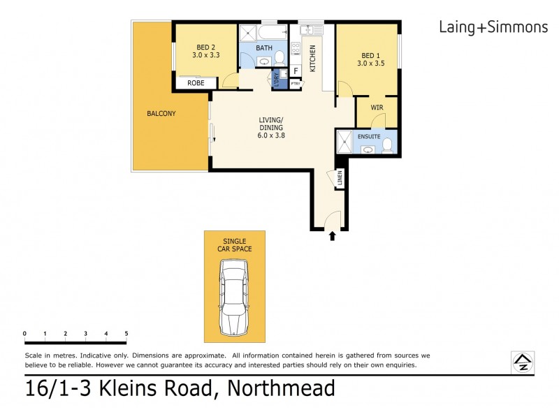 16/1-3 Kleins Road, Northmead NSW 2152 Floorplan