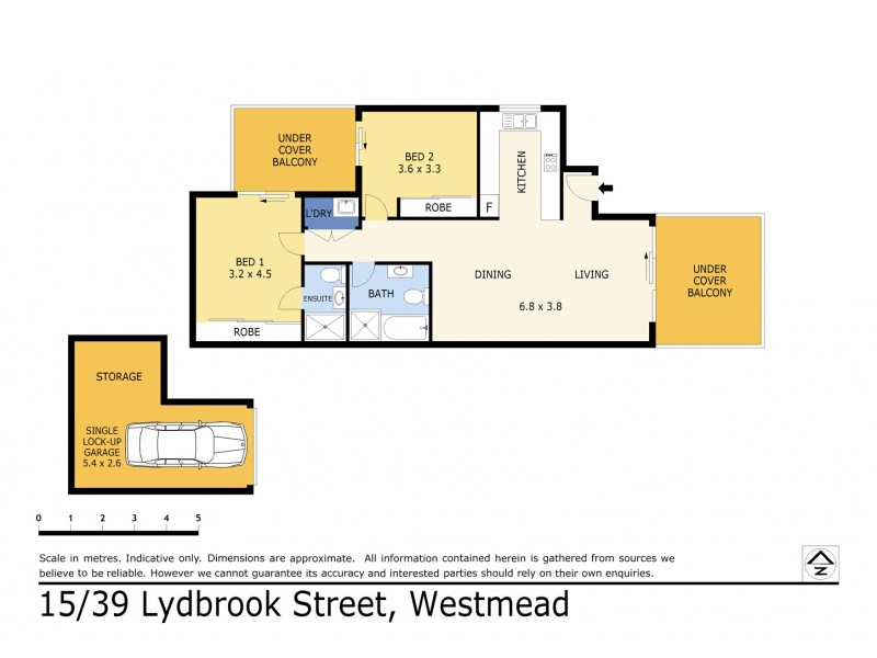 15/39-45 Lydbrook St, Westmead NSW 2145 Floorplan