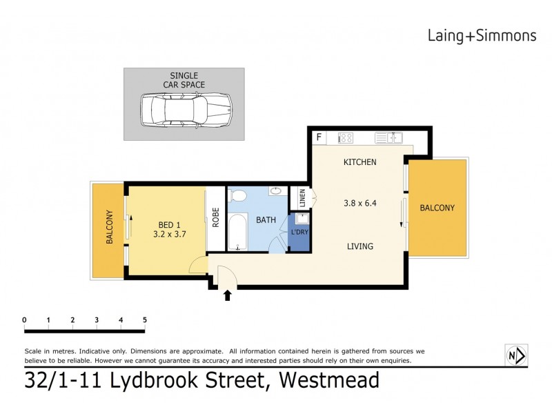 32/1-11 Lydbrook Street, Westmead NSW 2145 Floorplan