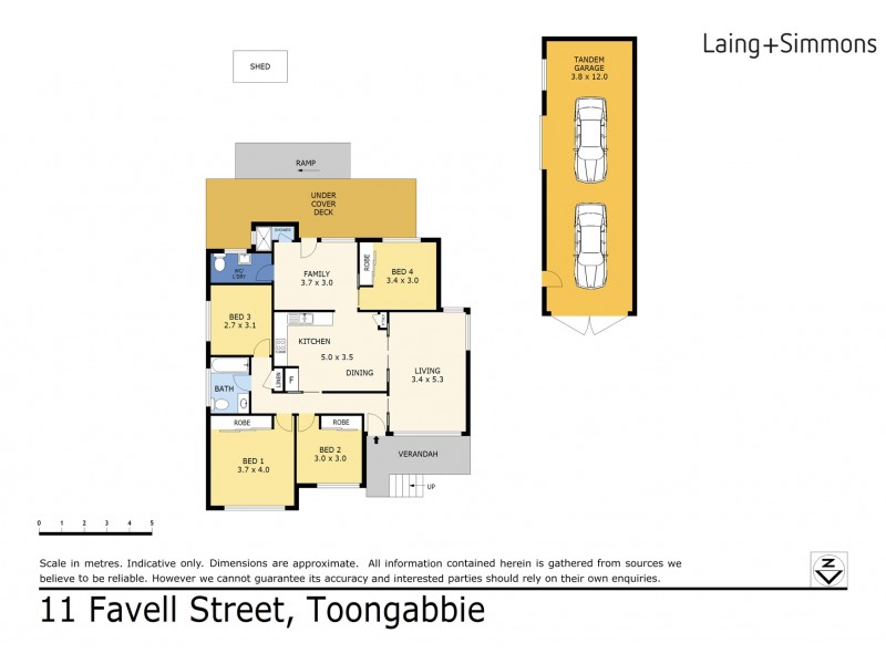 11 Favell Street, Toongabbie NSW 2146 Floorplan