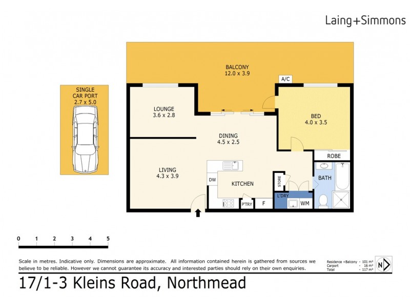 17/1-3 Kleins Road, Northmead NSW 2152 Floorplan