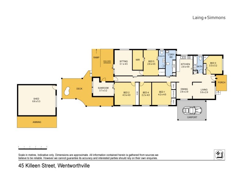 45 Killeen Street, Wentworthville NSW 2145 Floorplan