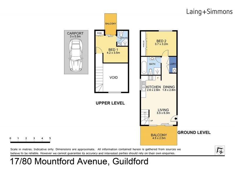 17/80 Mountford Avenue, Guildford NSW 2161 Floorplan