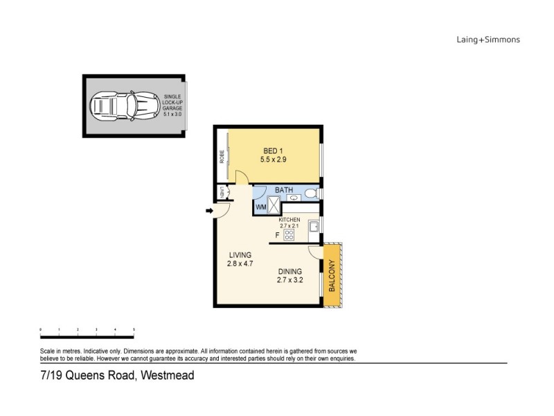 7/19 Queens Road, Westmead NSW 2145 Floorplan