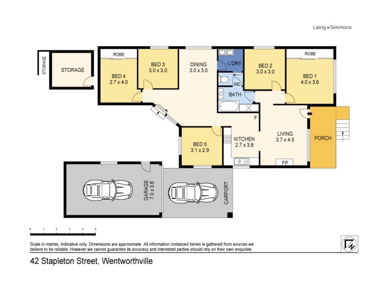 42 Stapleton Street, Wentworthville NSW 2145 Floorplan