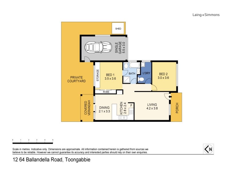 12/64 Ballandella Road, Toongabbie NSW 2146 Floorplan