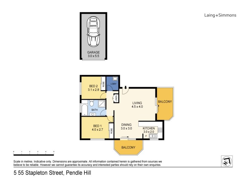 5/55 Stapleton Street, Pendle Hill NSW 2145 Floorplan
