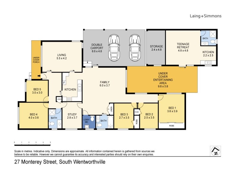 27 Monterey Street, South Wentworthville NSW 2145 Floorplan