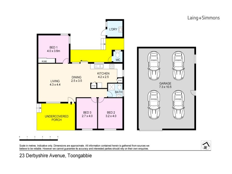 23 Derbyshire Avenue, Toongabbie NSW 2146 Floorplan