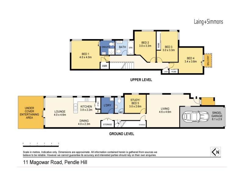 11 Magowar Road, Pendle Hill NSW 2145 Floorplan