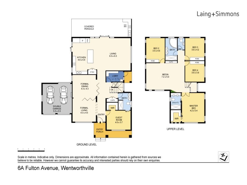 6 Fulton Avenue, Wentworthville NSW 2145 Floorplan