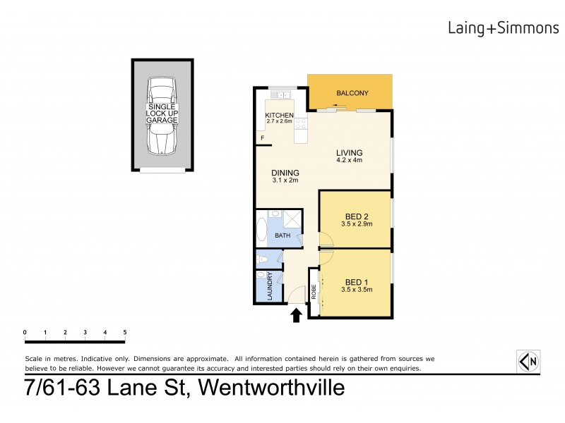 7/61-63 Lane Street, Wentworthville NSW 2145 Floorplan