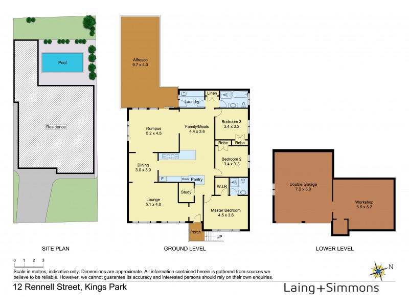 12 Rennell St, Kings Park NSW 2148 Floorplan