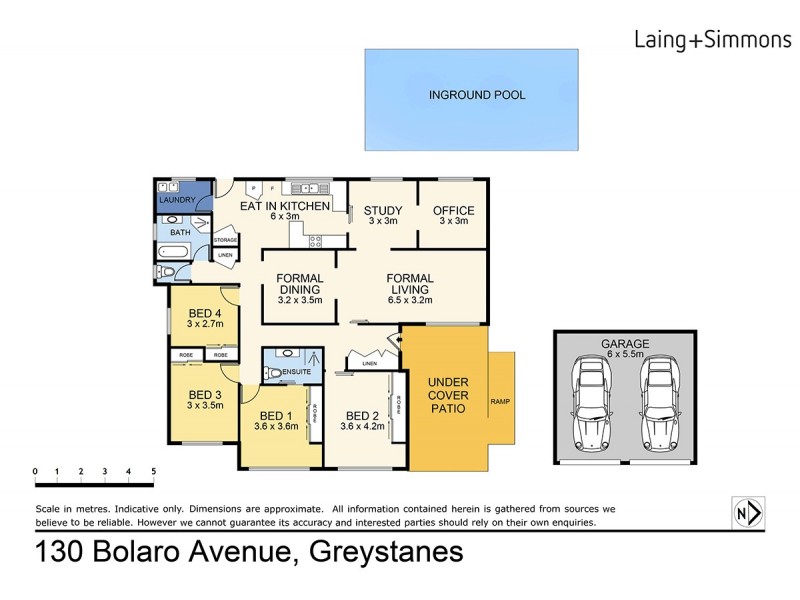 130 Bolaro Avenue, Greystanes NSW 2145 Floorplan