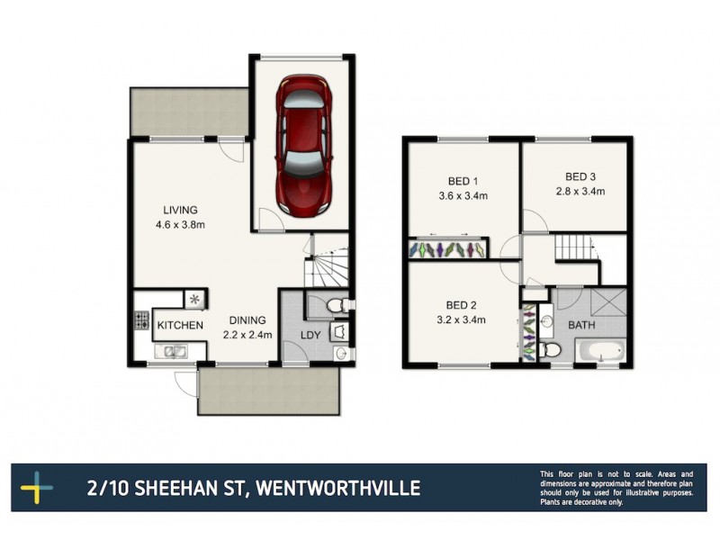 2/10 Sheehan Street, Wentworthville NSW 2145 Floorplan