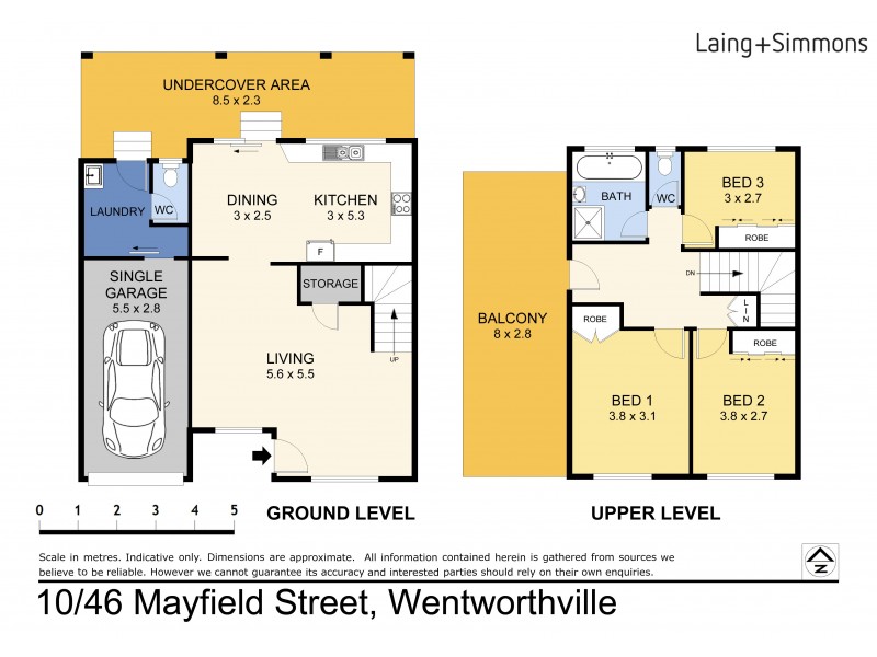 10/46 Mayfield St, Wentworthville NSW 2145 Floorplan