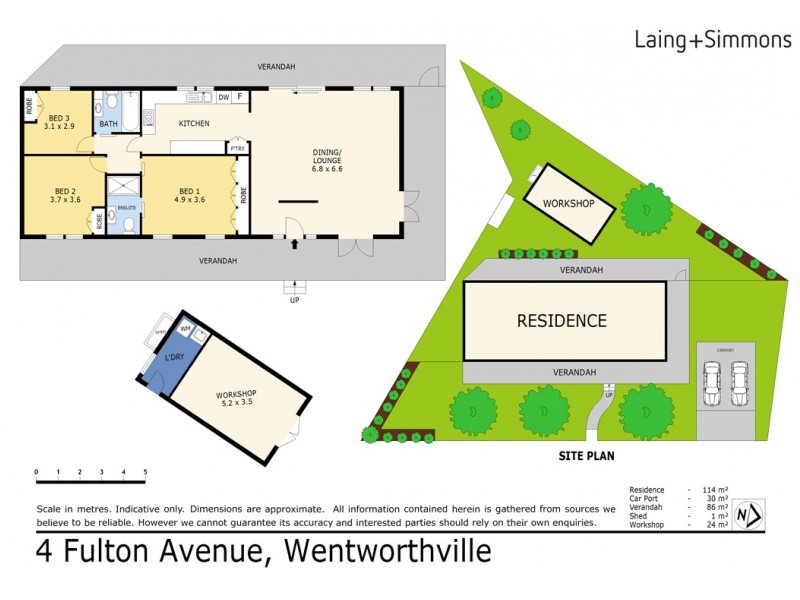 4 Fulton Avenue, Wentworthville NSW 2145 Floorplan