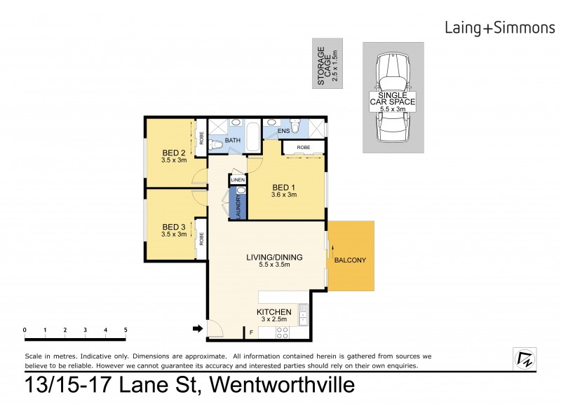 13/15 Lane St, Wentworthville NSW 2145 Floorplan