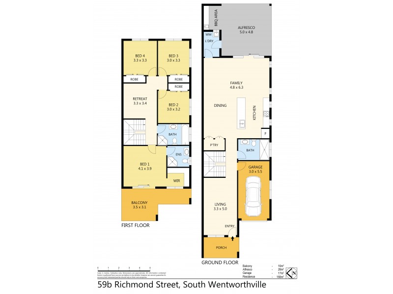 59b Richmond Street, South Wentworthville NSW 2145 Floorplan