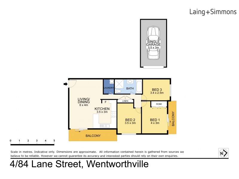 4/84 Lane St, Wentworthville NSW 2145 Floorplan