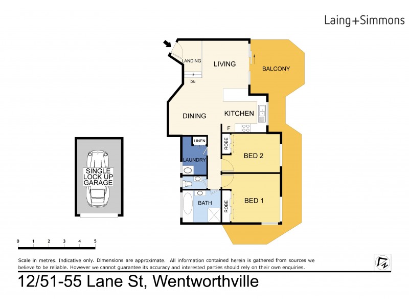12/51-55 Lane Street, Wentworthville NSW 2145 Floorplan