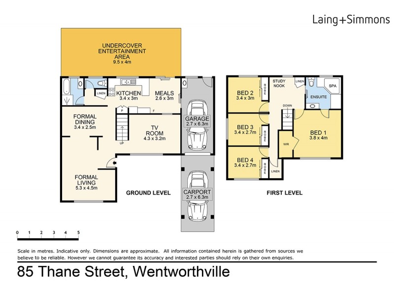 85 Thane Street, Wentworthville NSW 2145 Floorplan