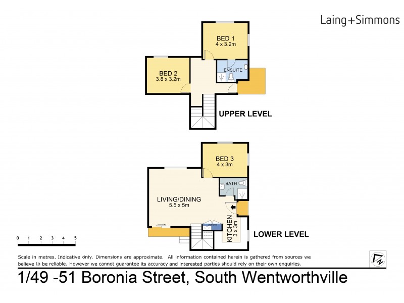 49 – 51 Boronia St, South Wentworthville NSW 2145 Floorplan