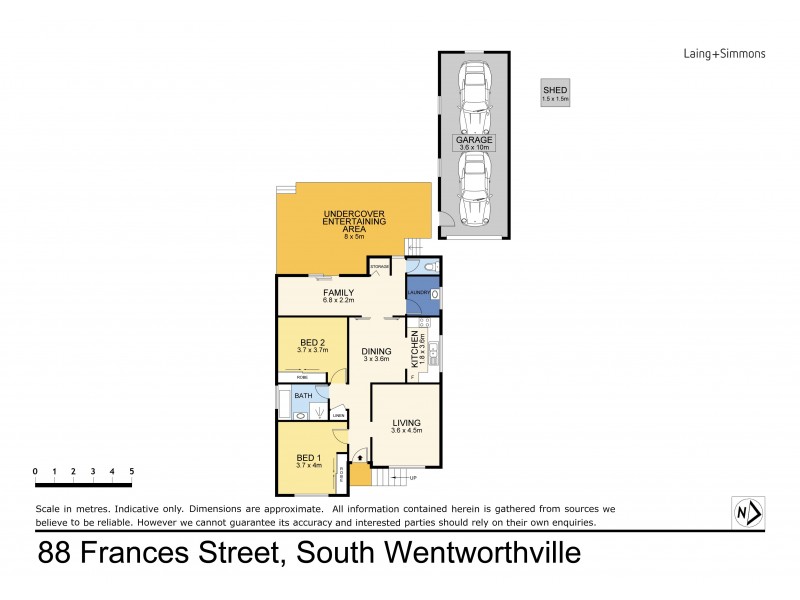 88 Frances St, South Wentworthville NSW 2145 Floorplan