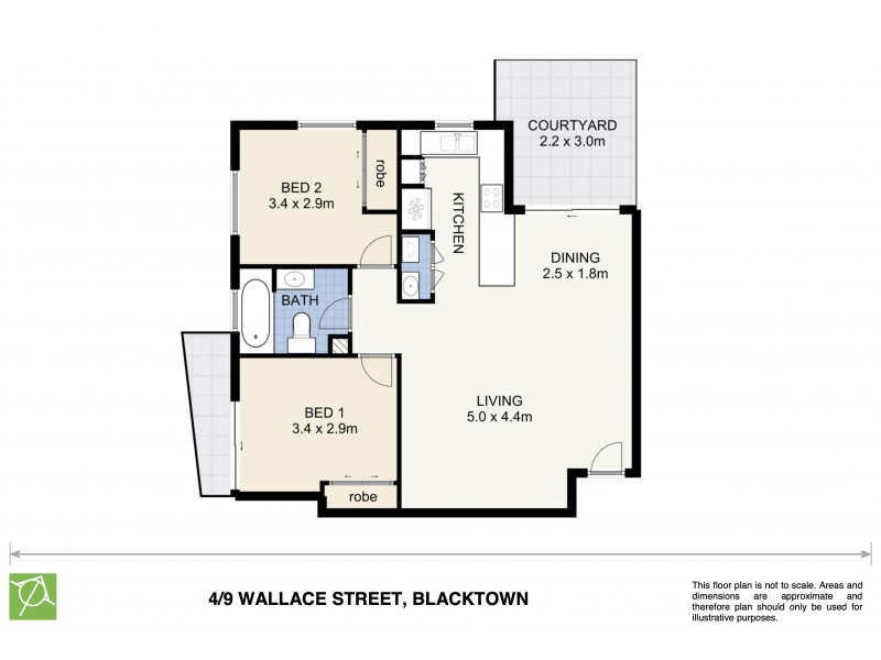 4/9 Wallace Street, Blacktown NSW 2148 Floorplan