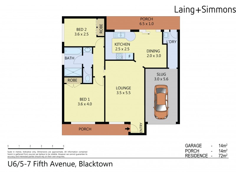 6/5-7 Fifth Avenue, Blacktown NSW 2148 Floorplan