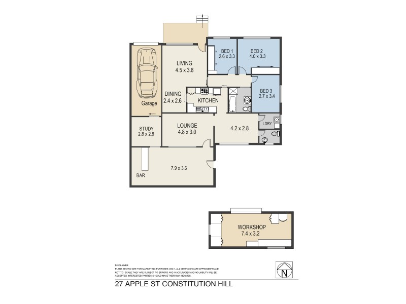 27 Apple Street, Constitution Hill NSW 2145 Floorplan