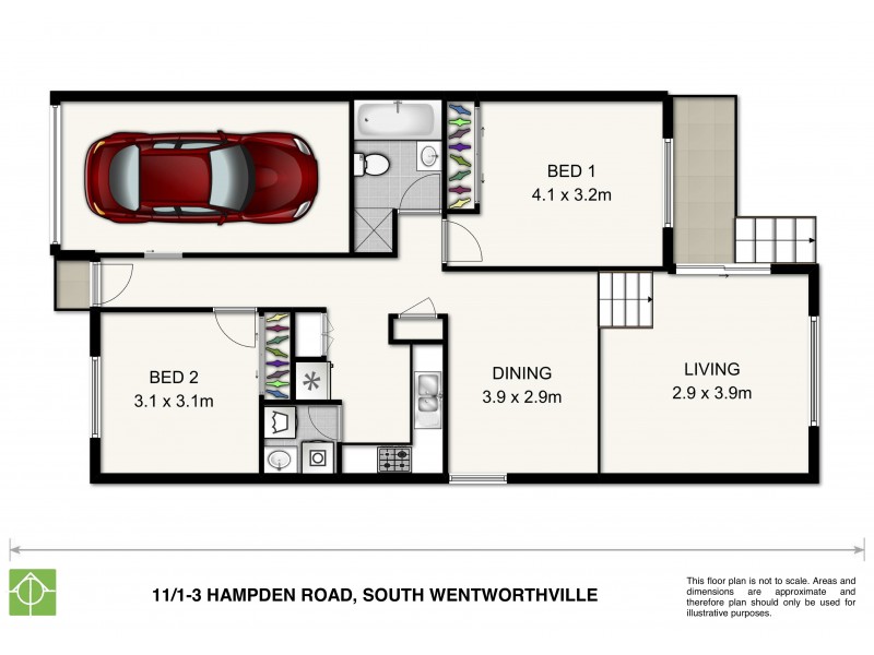 11/1-3 Hampden Road, South Wentworthville NSW 2145 Floorplan