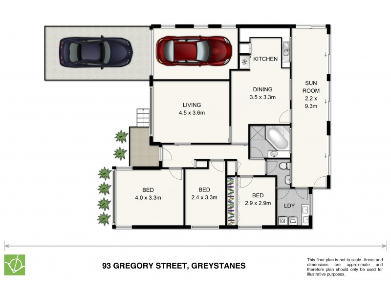 93 Gregory Street, Greystanes NSW 2145 Floorplan